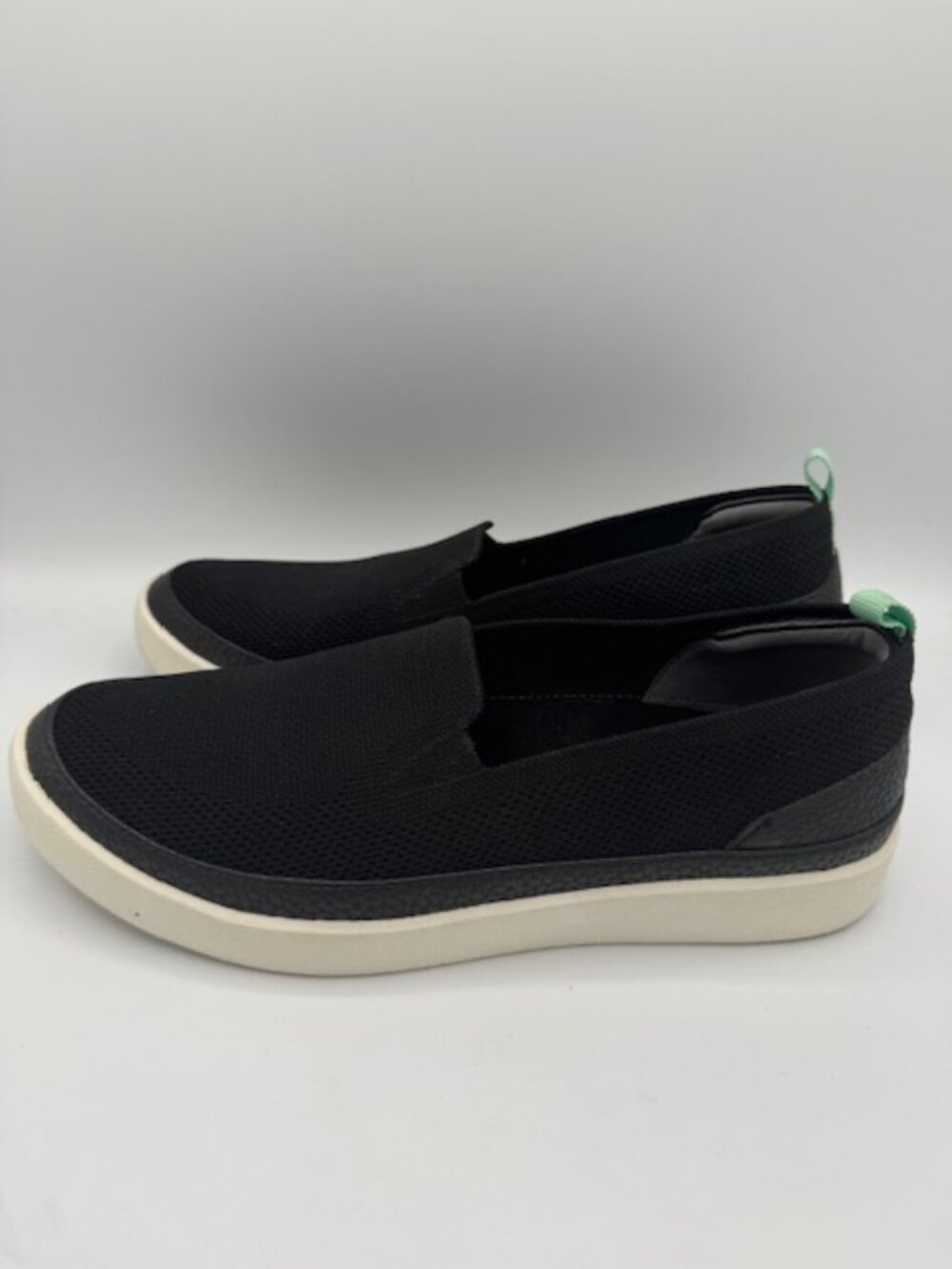 Vionic Sidney Mesh Slip On Loafer Sneakers Black Women's 8